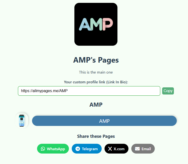 Customize colors on AMP